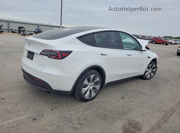 7SAYGDEE2NF331751 2022 TESLA MODEL White უკანა მარჯვენა