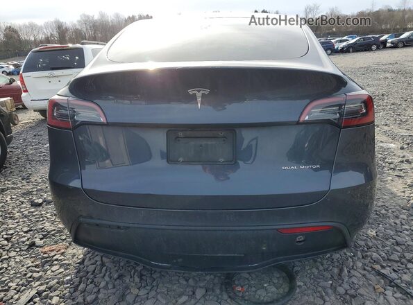7SAYGDEE2NF394848 2022 TESLA MODEL Gray უკანა ხედი