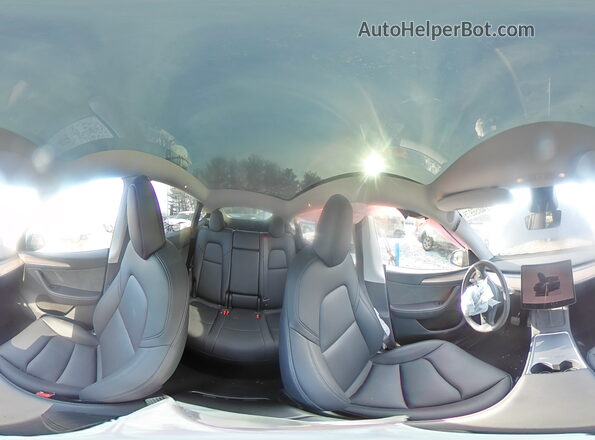 7SAYGDEE2PA149175 2023 TESLA MODEL Charcoal Vista interior de 360 grados