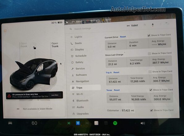 7SAYGDEE2PF840015 2023 TESLA MODEL Y Gray Հետևի նստատեղերի տեսք
