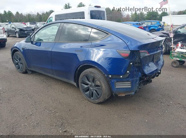 7SAYGDEE2RF199855 2024 TESLA MODEL Y Blue Задня ліва чверть