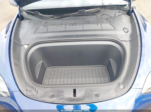 7SAYGDEE2RF199855 2024 TESLA MODEL Y Blue Вид ззаду