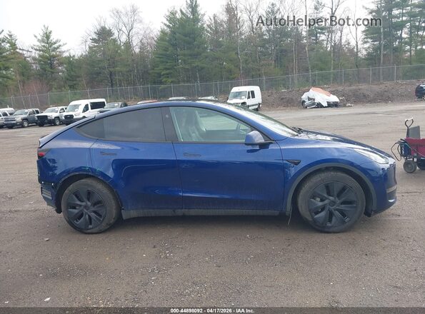 7SAYGDEE2RF199855 2024 TESLA MODEL Y Blue Панорамний вид салону 360°