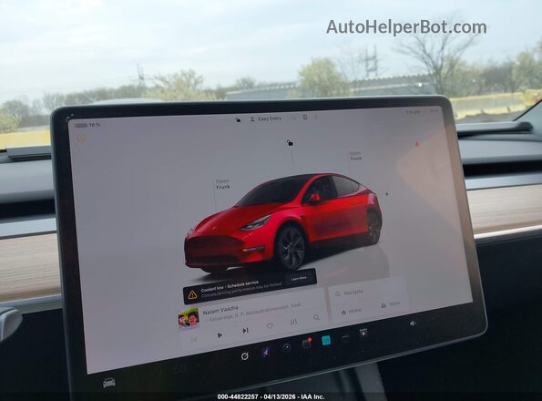 7SAYGDEE2SF287696 2025 TESLA MODEL Y Красный 