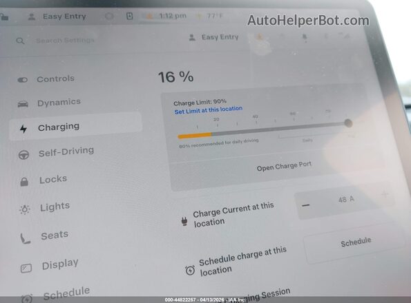 7SAYGDEE2SF287696 2025 TESLA MODEL Y Красный 