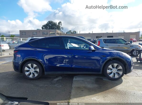 7SAYGDEE3NA001324 2022 TESLA MODEL Y Синий Вид задней части салона