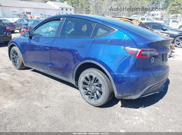7SAYGDEE3NF481433 2022 TESLA MODEL Y Blue Հետևի ձախ