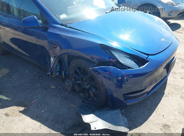 7SAYGDEE3NF481433 2022 TESLA MODEL Y Blue Դիմացի տեսք