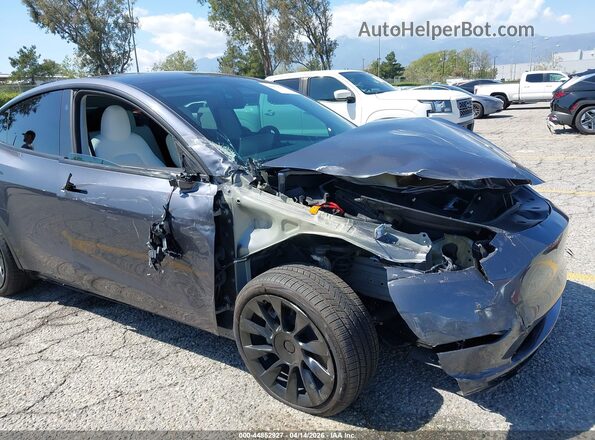 7SAYGDEE3PF828438 2023 TESLA MODEL Y Gray Front view