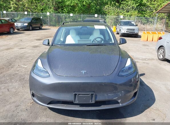 7SAYGDEE3PF860564 2023 TESLA MODEL Y Серый Вид задней части салона