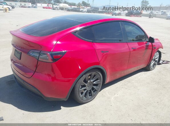 7SAYGDEE3PF920942 2023 TESLA MODEL Y Red უკანა მარჯვენა