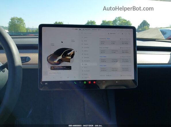 7SAYGDEE3RA218314 2024 TESLA MODEL Y Синий 