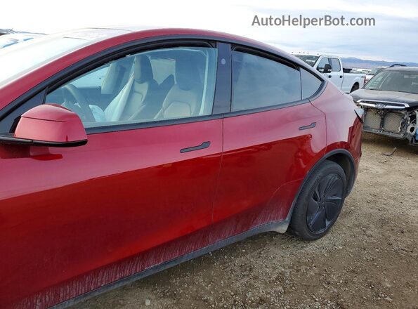 7SAYGDEE3TF360897 2026 TESLA MODEL Red Հետևի նստատեղերի տեսք