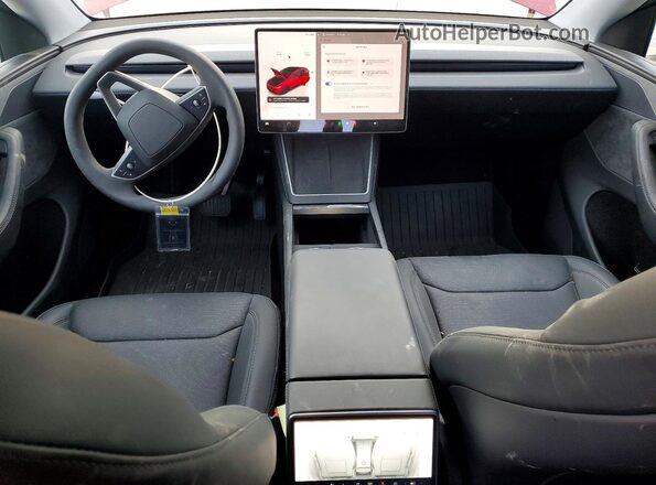 7SAYGDEE3TF564731 2026 TESLA MODEL Red Առջևի վահանակի տեսք