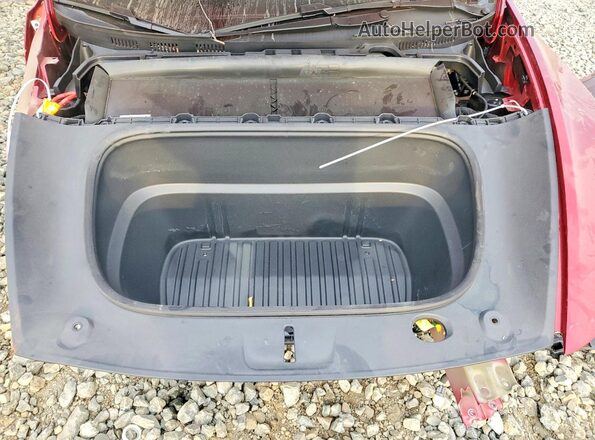 7SAYGDEE3TF564731 2026 TESLA MODEL Red Սալոնի հետևի տեսք