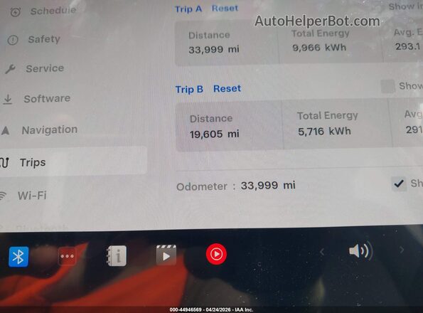 7SAYGDEE4PA179293 2023 TESLA MODEL Y Blue 