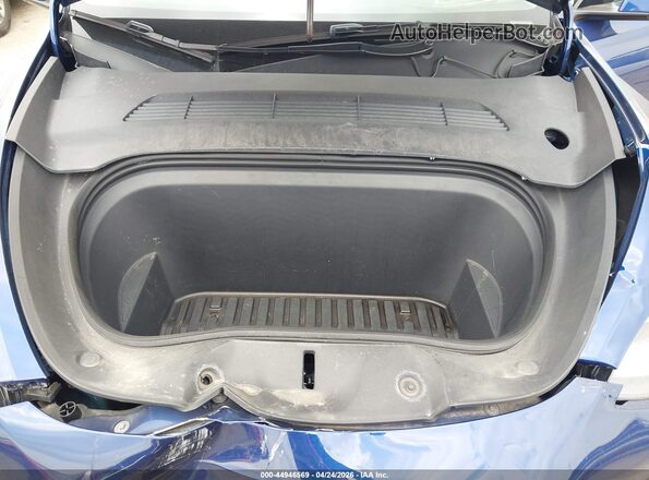 7SAYGDEE4PA179293 2023 TESLA MODEL Y Blue Widok z tyłu
