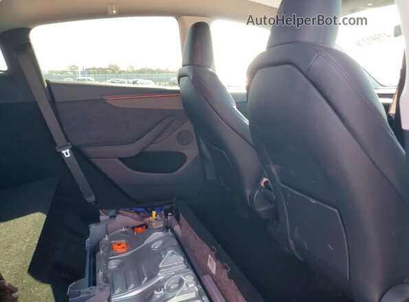 7SAYGDEE4TF360732 2026 TESLA MODEL Silver Вид задньої частини салону