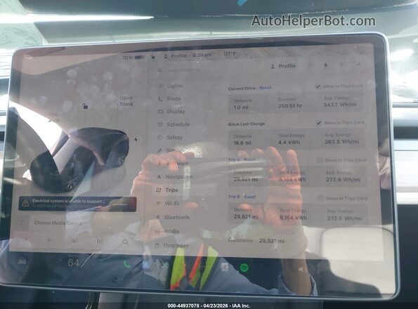 7SAYGDEE5PA154743 2023 TESLA MODEL Y Black Հետևի նստատեղերի տեսք