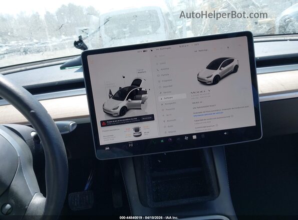 7SAYGDEE5PF763477 2023 TESLA MODEL Y White 