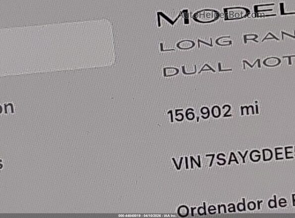 7SAYGDEE5PF763477 2023 TESLA MODEL Y White 