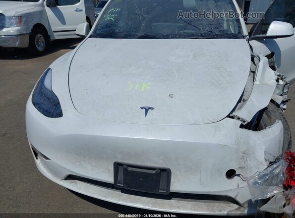 7SAYGDEE5PF763477 2023 TESLA MODEL Y White Widok z tyłu