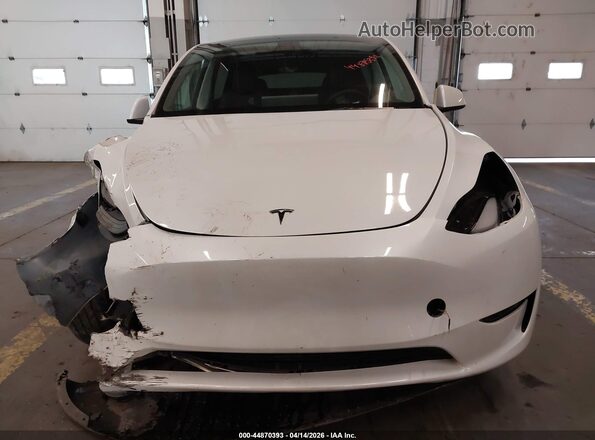 7SAYGDEE5PF788671 2023 TESLA MODEL Y White Вид щитка приладів
