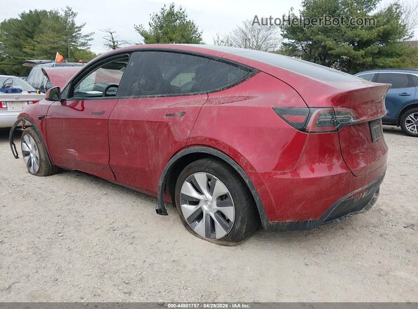7SAYGDEE5RA269524 2024 TESLA MODEL Y Красный Задняя левая четверть