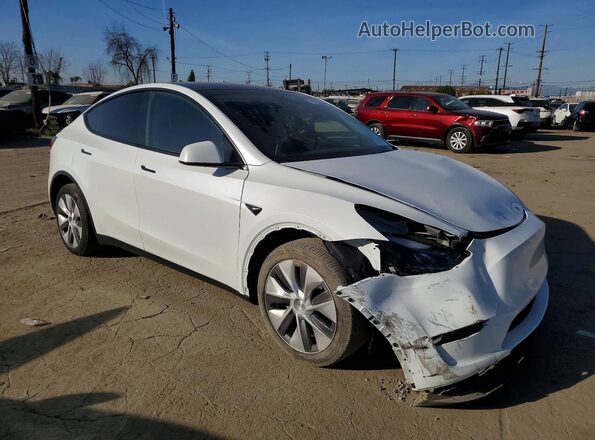7SAYGDEE6RA228190 2024 TESLA MODEL Белый Передняя правая четверть