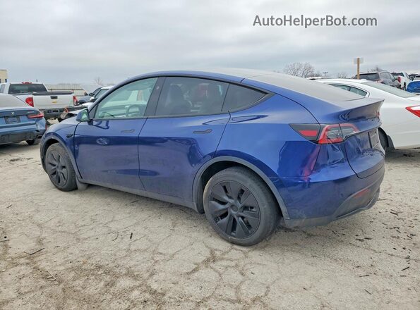 7SAYGDEE6SF257911 2025 TESLA MODEL Blue Задня ліва чверть