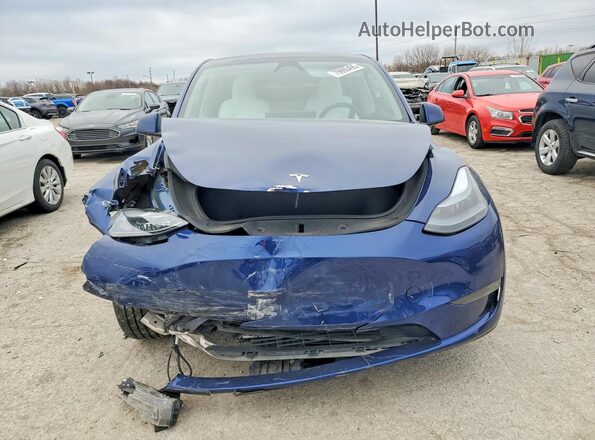 7SAYGDEE6SF257911 2025 TESLA MODEL Blue Вид спереду