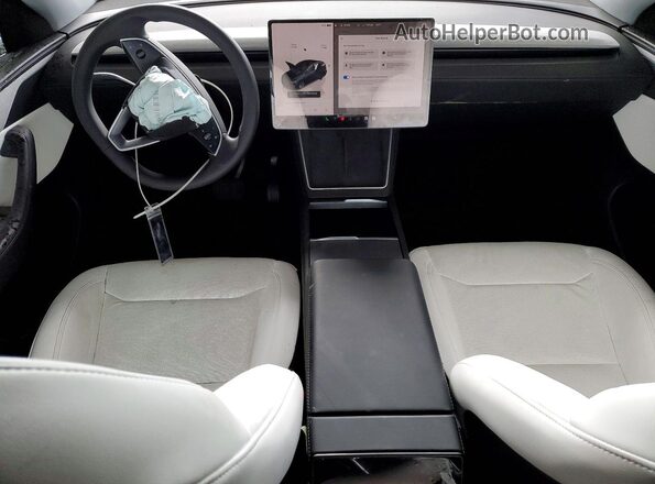 7SAYGDEE6TF354267 2026 TESLA MODEL Charcoal წინა პანელის ხედი