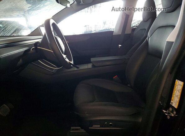 7SAYGDEE6TF358979 2026 TESLA MODEL Gray Вид салону спереду
