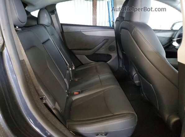7SAYGDEE6TF358979 2026 TESLA MODEL Gray Вид задніх сидінь