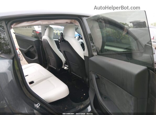 7SAYGDEE7PA194192 2023 TESLA MODEL Y Gray Вид наклейки з VIN-кодом