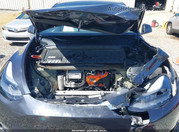 7SAYGDEE7RA252823 2024 TESLA MODEL Y Blue Հետևի տեսք