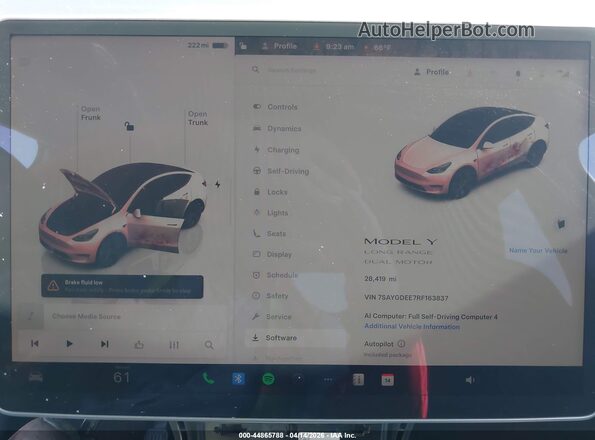7SAYGDEE7RF163837 2024 TESLA MODEL Y Gray 