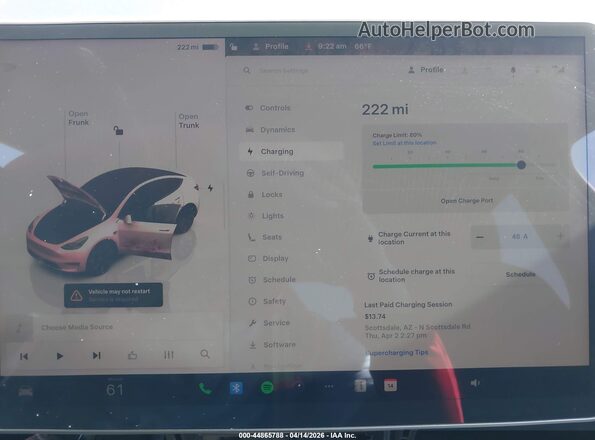 7SAYGDEE7RF163837 2024 TESLA MODEL Y Gray 