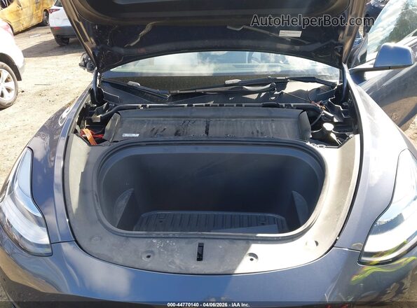 7SAYGDEE8NF368626 2022 TESLA MODEL Y Black უკანა ხედი