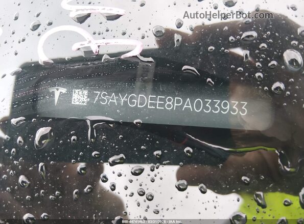 7SAYGDEE8PA033933 2023 TESLA MODEL Y Gray 