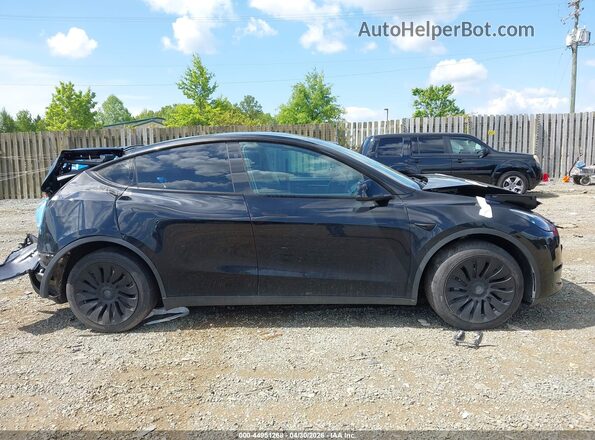 7SAYGDEE8PF834963 2023 TESLA MODEL Y Black Widok zestawu wskaźników