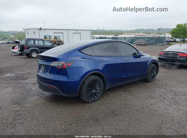 7SAYGDEE8RA280081 2024 TESLA MODEL Y Blue Trasero derecho