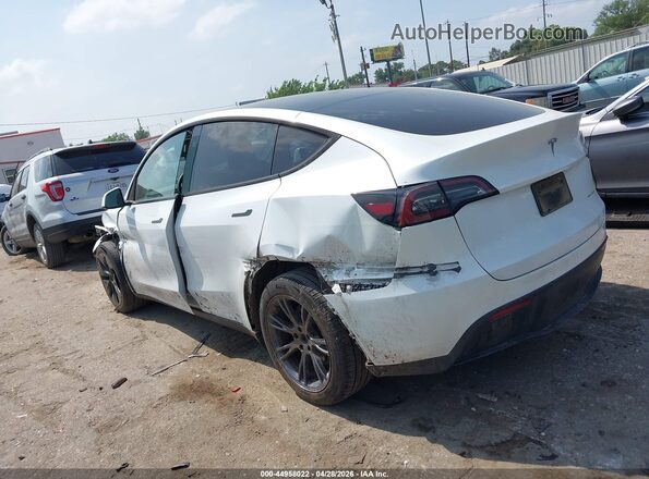7SAYGDEE8SA370093 2025 TESLA MODEL Y Белый Задняя левая четверть
