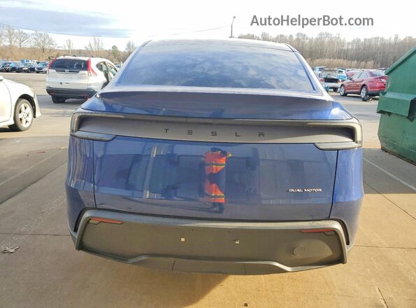 7SAYGDEE8TA390068 2026 TESLA MODEL Blue Vista trasera