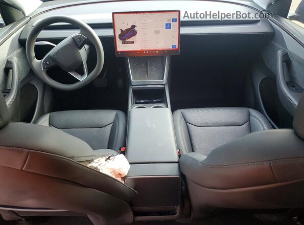 7SAYGDEE8TA390068 2026 TESLA MODEL Blue Vista del salpicadero