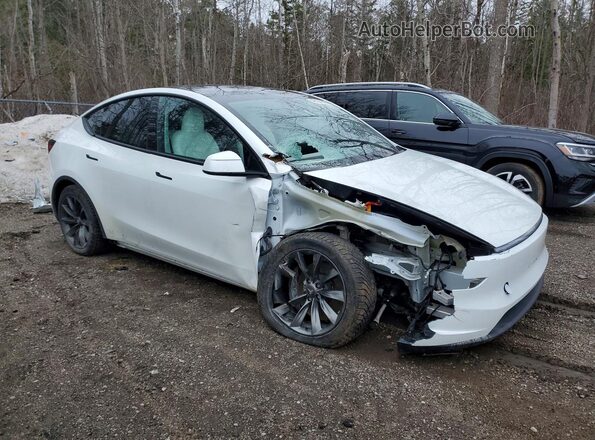 7SAYGDEE8TF323411 2026 TESLA MODEL White წინა მარჯვენა