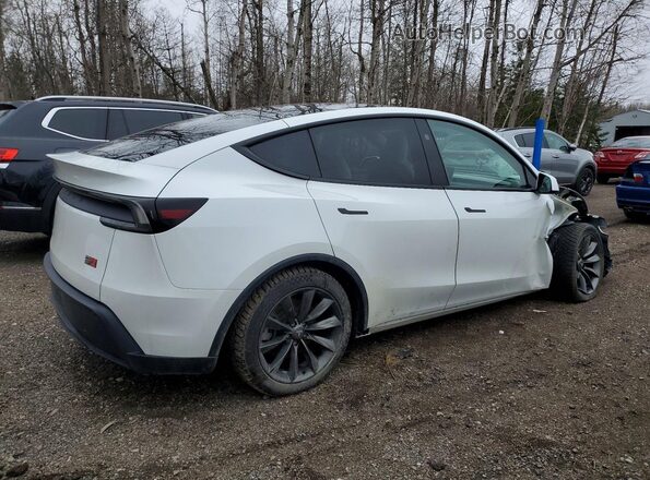 7SAYGDEE8TF323411 2026 TESLA MODEL White უკანა მარჯვენა