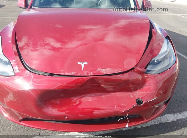 7SAYGDEE9RA274497 2024 TESLA MODEL Y Red 