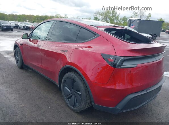 7SAYGDEE9TA457860 2026 TESLA MODEL Y Красный Задняя левая четверть