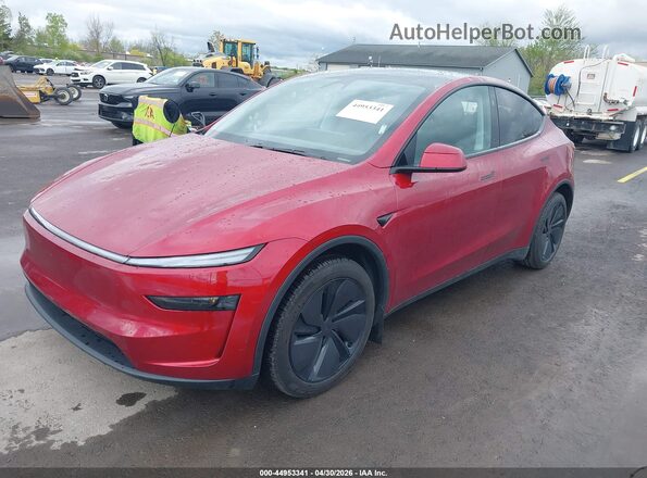 7SAYGDEE9TA457860 2026 TESLA MODEL Y Красный Передняя левая четверть